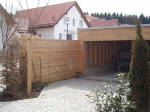 Doppelgarage in Oberschweinbach