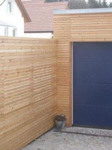 Doppelgarage in Oberschweinbach