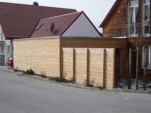Doppelgarage in Oberschweinbach