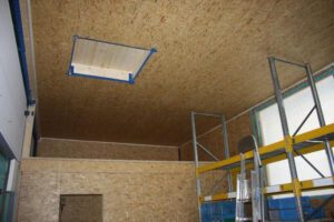 Erweiterung einer Werkhalle