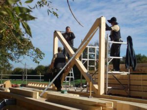 Pferdestall in England