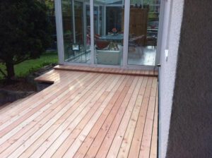 Holzterrasse